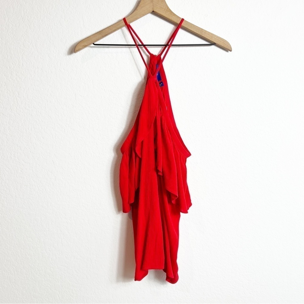 Apt. 9 Racing Red Women Blouse Size Medium Brand New